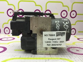 Módulo ABS Peugeot 307 1.6 110Cv de 2001 - Ref OEM :  265216757